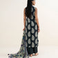 3 Piece - Printed Cotton Suit