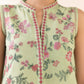 3 Piece - Embroidered Linen Suit