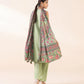 3 Piece - Embroidered Linen Suit