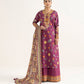 3 Piece - Embroidered Cotton Suit