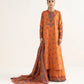 3 Piece - Embroidered Cotton Suit