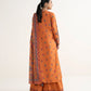 3 Piece - Embroidered Cotton Suit
