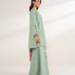 3 Piece - Embroidered Cotton Viscose Suit