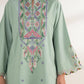 3 Piece - Embroidered Cotton Viscose Suit