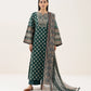 3 Piece - Embroidered Light Linen Suit