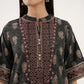 3 Piece - Embroidered Light Linen Suit