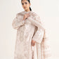 3 Piece - Embroidered Cotton Suit