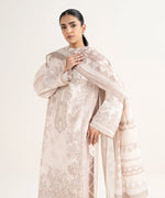 3 Piece - Embroidered Cotton Suit