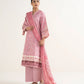 3 Piece - Embroidered Cotton Suit
