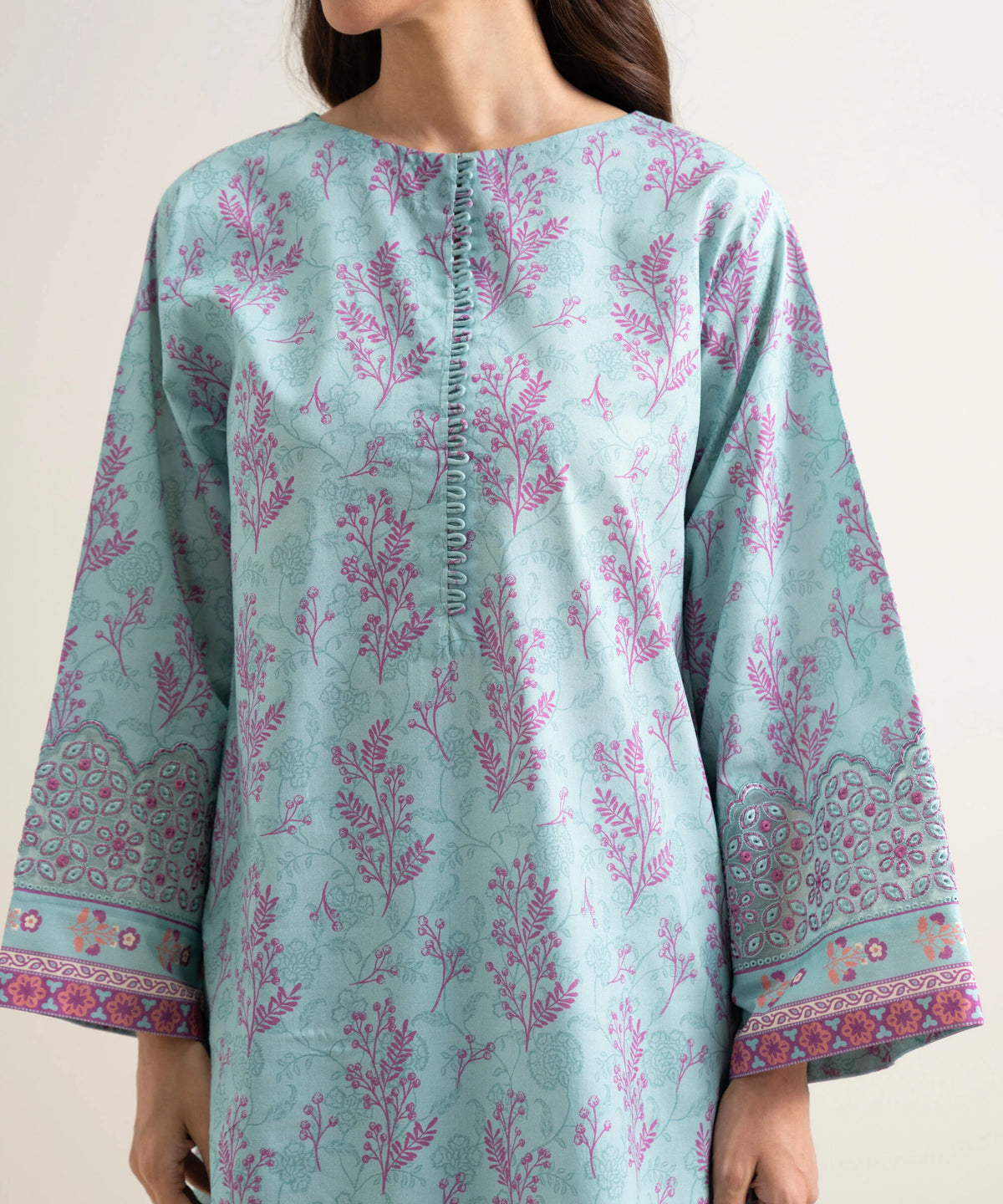 3 Piece - Embroidered Lawn Suit