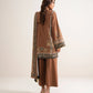 3 Piece - Embroidered Cotton Viscose Suit