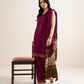 3 Piece - Embroidered Linen Suit