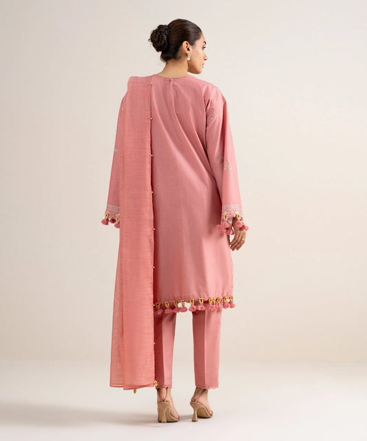 3 Piece - Embroidered Lawn Suit