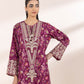 Embroidered Cotton Satin Shirt