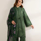 3 Piece - Embroidered Cotton Suit