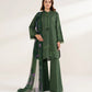 3 Piece - Embroidered Cotton Suit