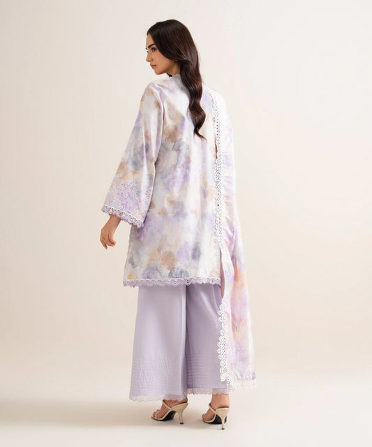 3 Piece - Embroidered Lawn Suit