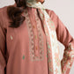 3 Piece - Embroidered Linen Suit