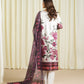 3 Piece - Printed Satin Suit