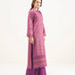 3 Piece - Embroidered Silk Suit
