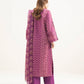 3 Piece - Embroidered Silk Suit