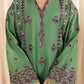 3 Piece - Embroidered Dobby Suit