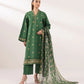 3 Piece - Embroidered Multi Neps Suit
