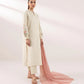 3 Piece - Embroidered Jacquard Suit