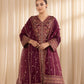 3 Piece - Embroidered Jacquard Suit