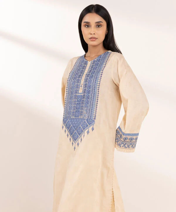 Embroidered Jacquard Shirt