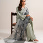 3 Piece - Embroidered Jacquard Suit