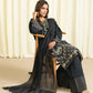 3 Piece - Embroidered Cotton Jacquard Suit