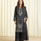 3 Piece - Embroidered Cotton Jacquard Suit