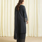 3 Piece - Embroidered Cotton Jacquard Suit
