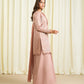 3 Piece - Embroidered Cotton Jacquard Suit