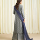 3 Piece - Embroidered Cotton Jacquard Suit