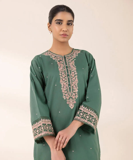 Embroidered Lawn Shirt