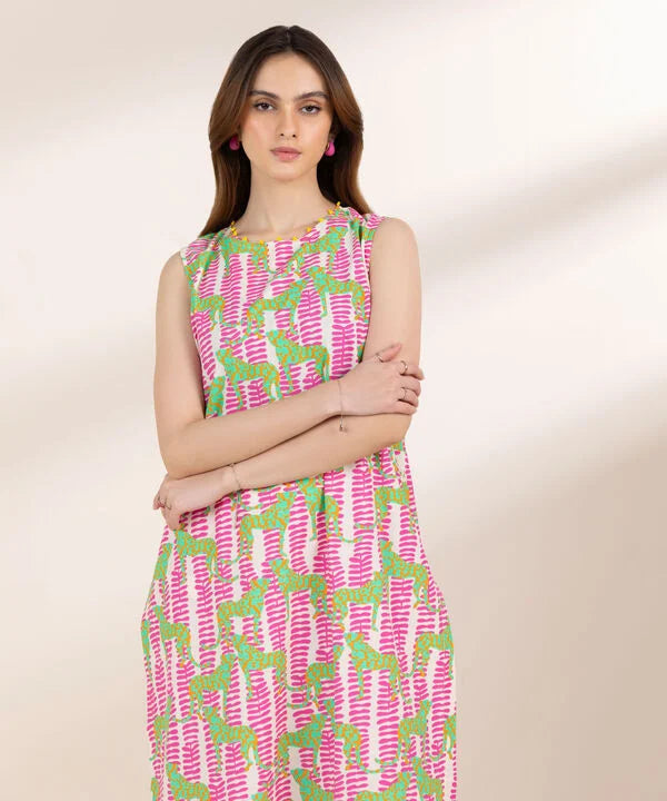 Printed Cambric Shirt
