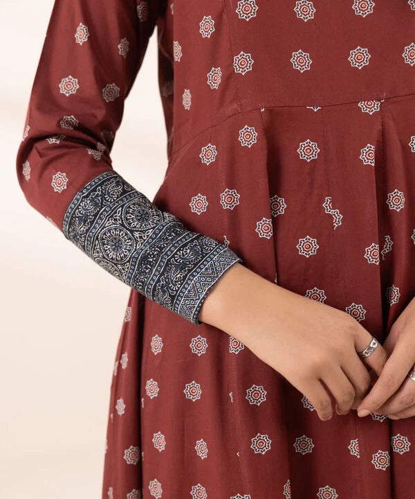 Printed Lawn Pishwas
