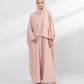 Embroidered Kaftan Abaya Set