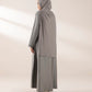 Abaya Set with Raglan Sleeves