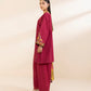 3 Piece - Embroidered Light Khaddar Suit