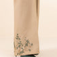 3 Piece - Embroidered Light Khaddar Suit