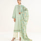 2 Piece - Embroidered Cotton Suit
