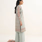 3 Piece - Embroidered Cotton Suit