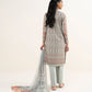 3 Piece - Embroidered Cotton Suit