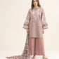 3 Piece - Embroidered Cotton Suit