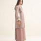 3 Piece - Embroidered Cotton Suit