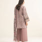 3 Piece - Embroidered Cotton Suit