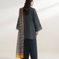 3 Piece - Embroidered Cotton Suit